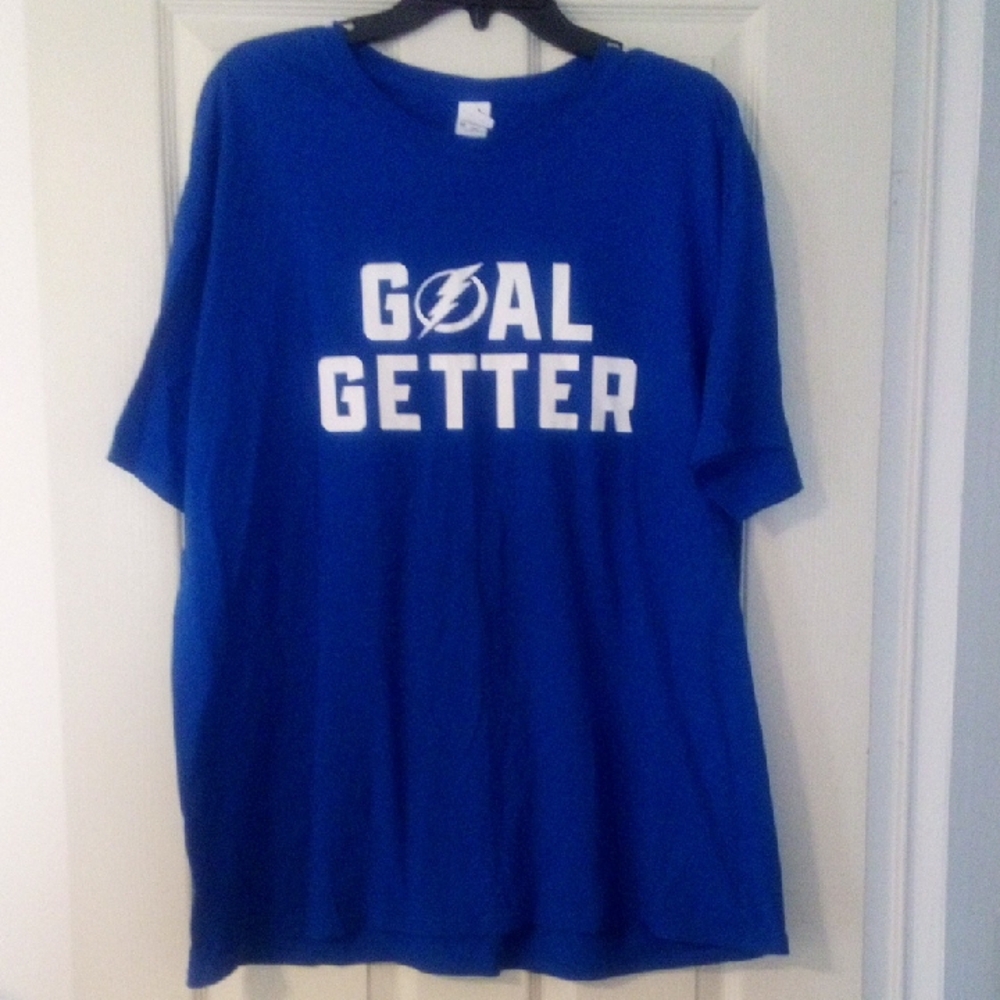 Blue 'Goal Getter' T-Shirt XL